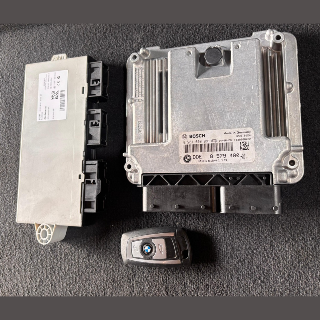 OEM BMW 320D GT F34 N47N M SPORT ENGINE CONTROL UNIT ECU SET  ONLY DDE 8579480