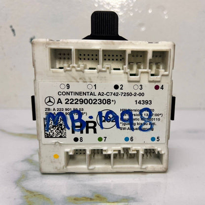 2015 Mercedes-Benz W205 W222 Door Control Module Unit A 2229002308 S400 C200 