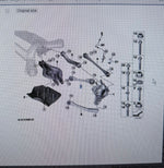 Load image into Gallery viewer, BMW G20 G21 G22 G23 Guiding suspens. link w rubber mount lft LEFT 6878631 SET