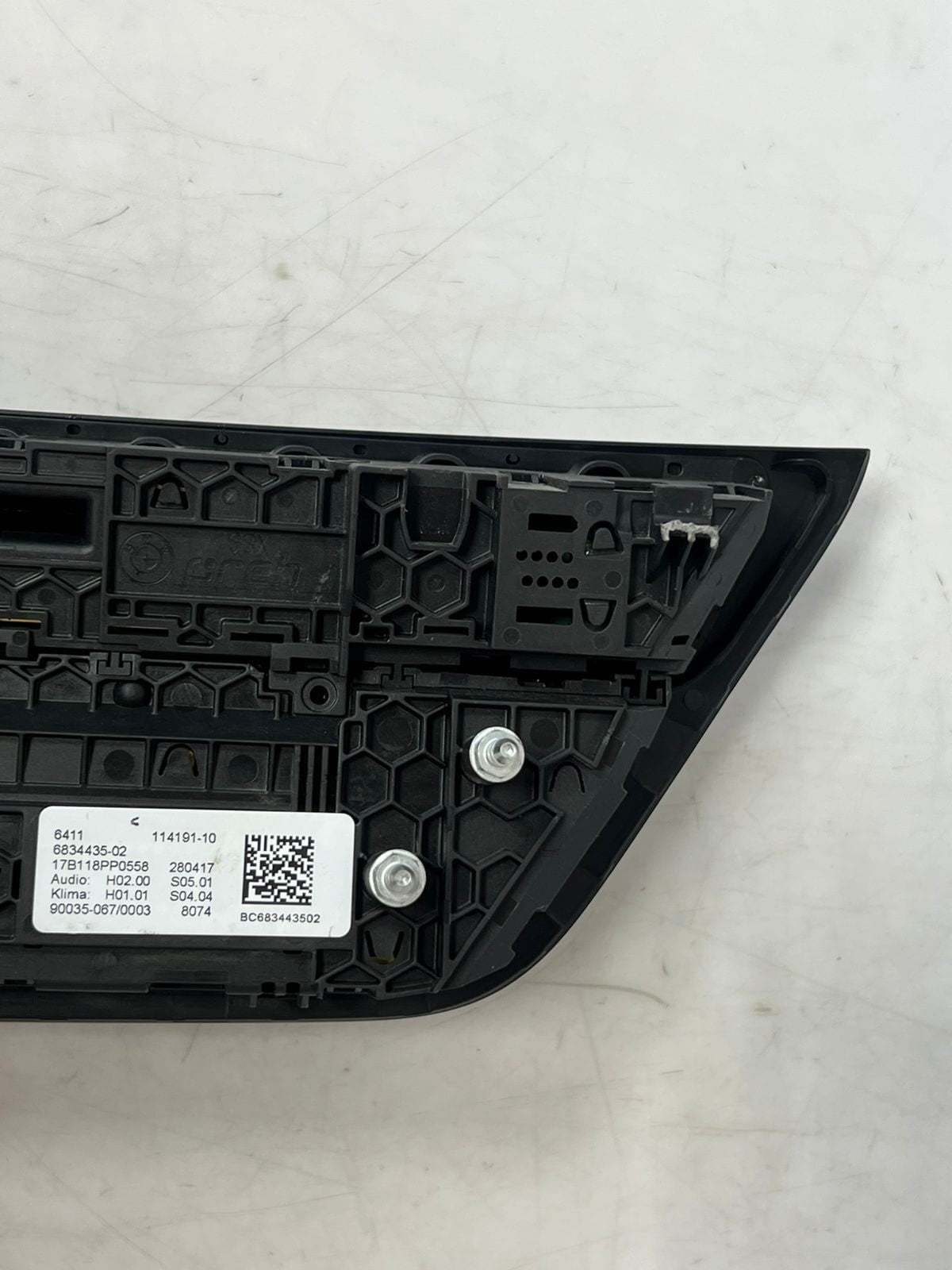 2016 BMW 5 Series G30 G31 A/C condition Climate heater Control Panel 6834435 OEM