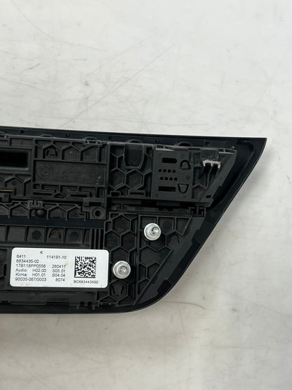 2016 BMW 5 Series G30 G31 A/C condition Climate heater Control Panel 6834435 OEM