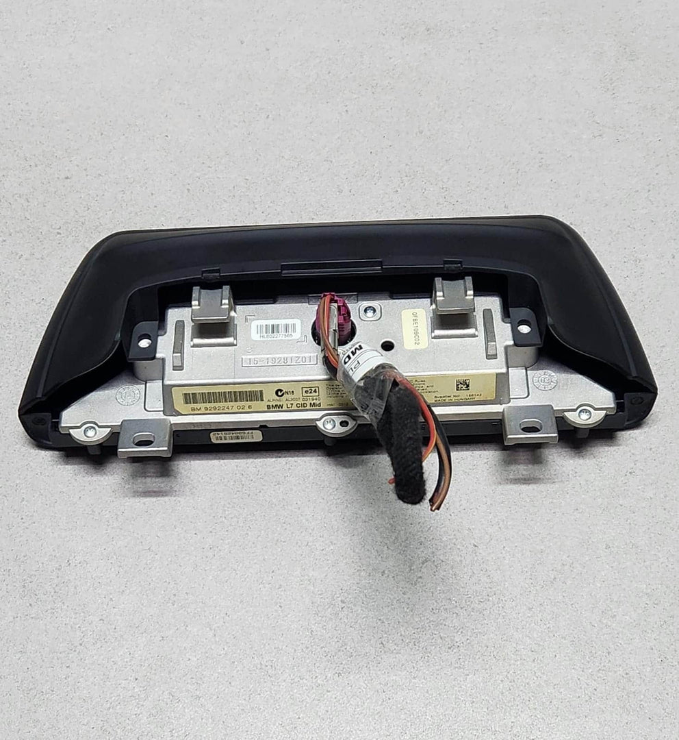 BMW Central Information Display 6.5 inch 9292247 F30 F31 F32 F33 F34 F36 OEM 