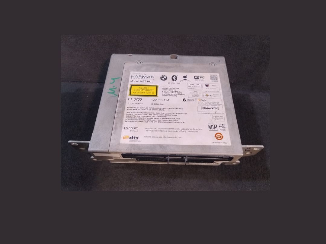 OEM BMW 1 3 4 7 X5 X6 F2X F3X F0X F1X NAVIGATION STEREO RECEIVER  NBT HU 9367650