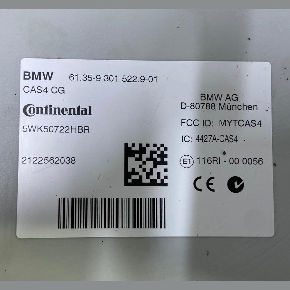 OEM BMW F10 F11 F25 F30 2010-2017 N20 ENGINE CONTROL UNIT ECU KIT DME 8606306