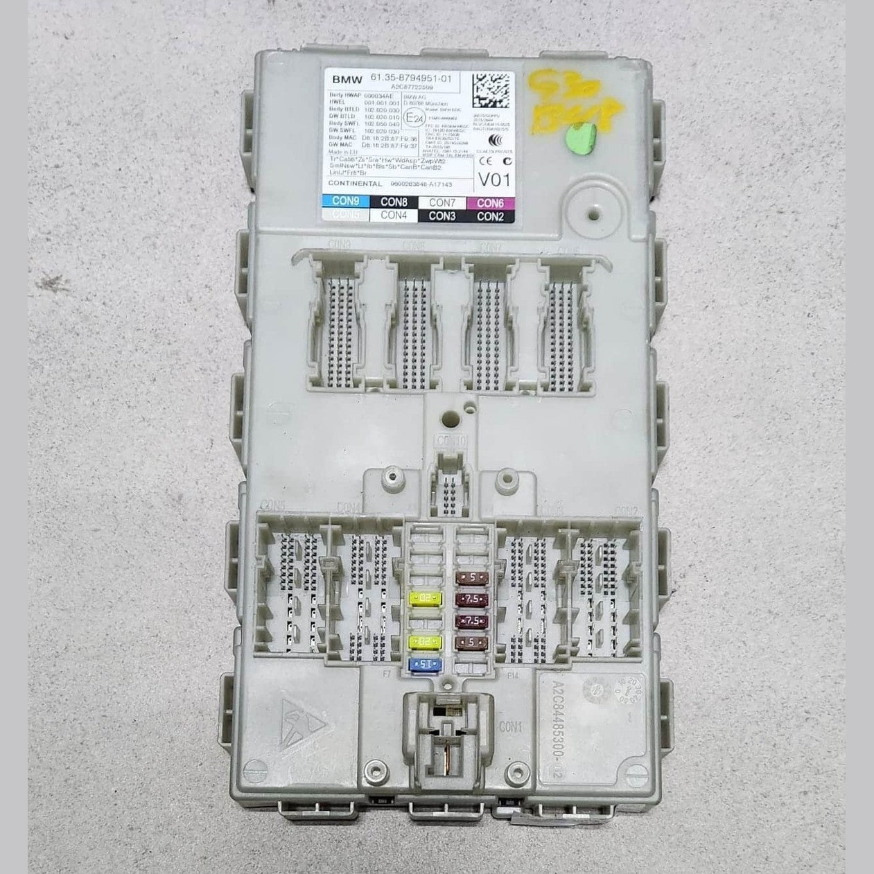 BMW Body Domain Controller 8794951 5 Series G30 G31