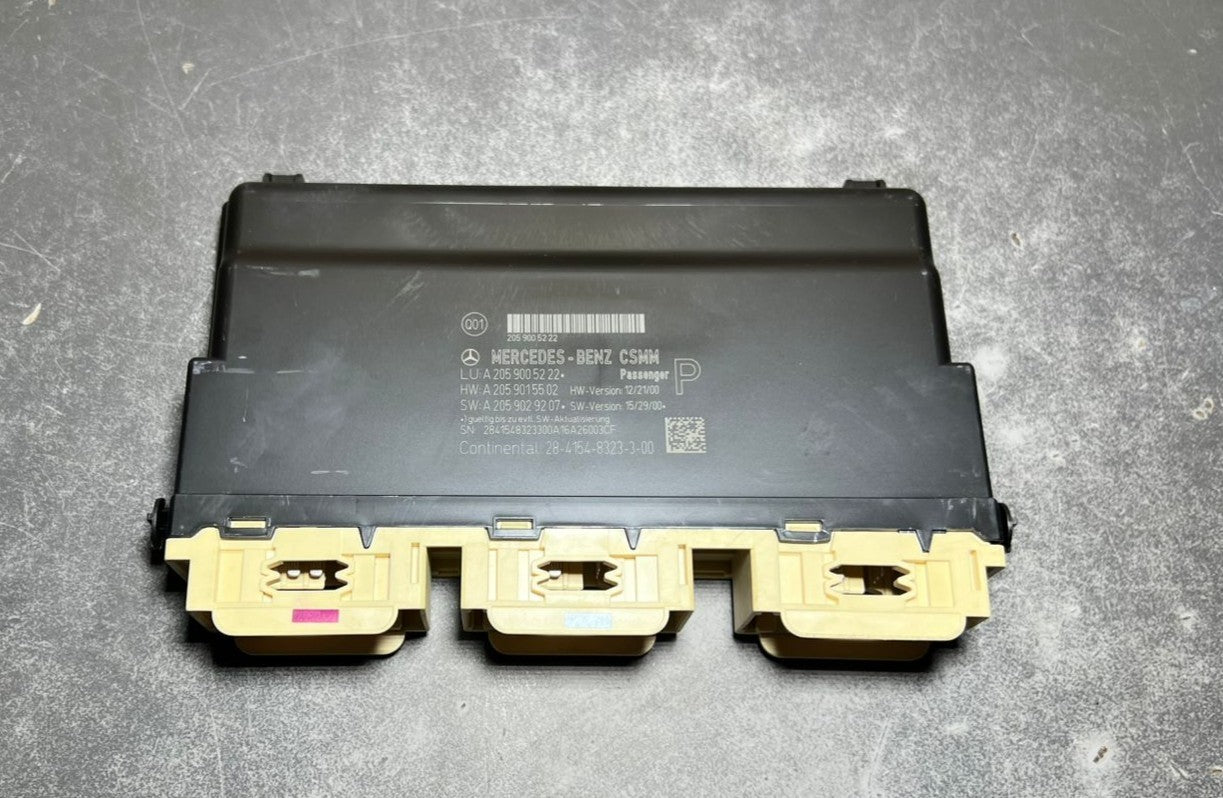 14-18 Mercedes W205 C-Class Front Passenger Seat Control Module A205 9005222 OEM