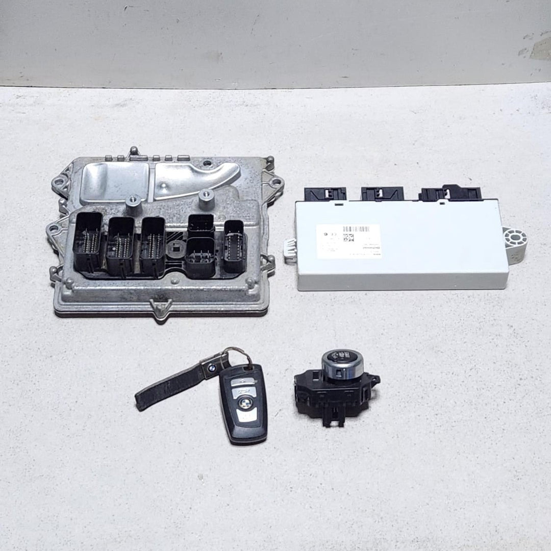 2010-2016 BMW 535i 535iX GT F07 F10 N55 Engine Control Unit ECU SET 7614649 OEM