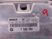 BMW 7 SERIES E65 E66 760i 760Li ENGINE CONTROL UNIT ECU MODULE ONLY - 7506280