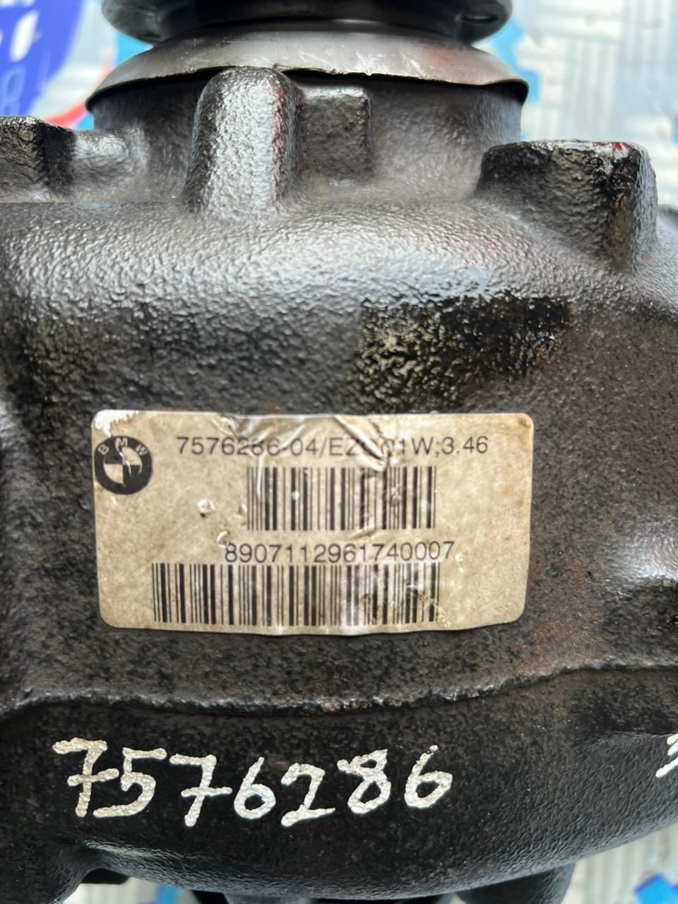 2004-2011 BMW X3 Rear Axle Differential 7576286 X3 E83 3.0D RATIO 3.46