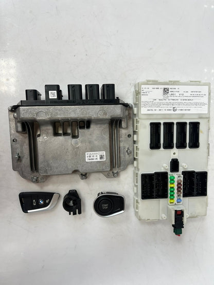 BMW F45 225xe 1.5 B38X Engine Control Unit ECU SET DME+BDC+1KEY 8686143