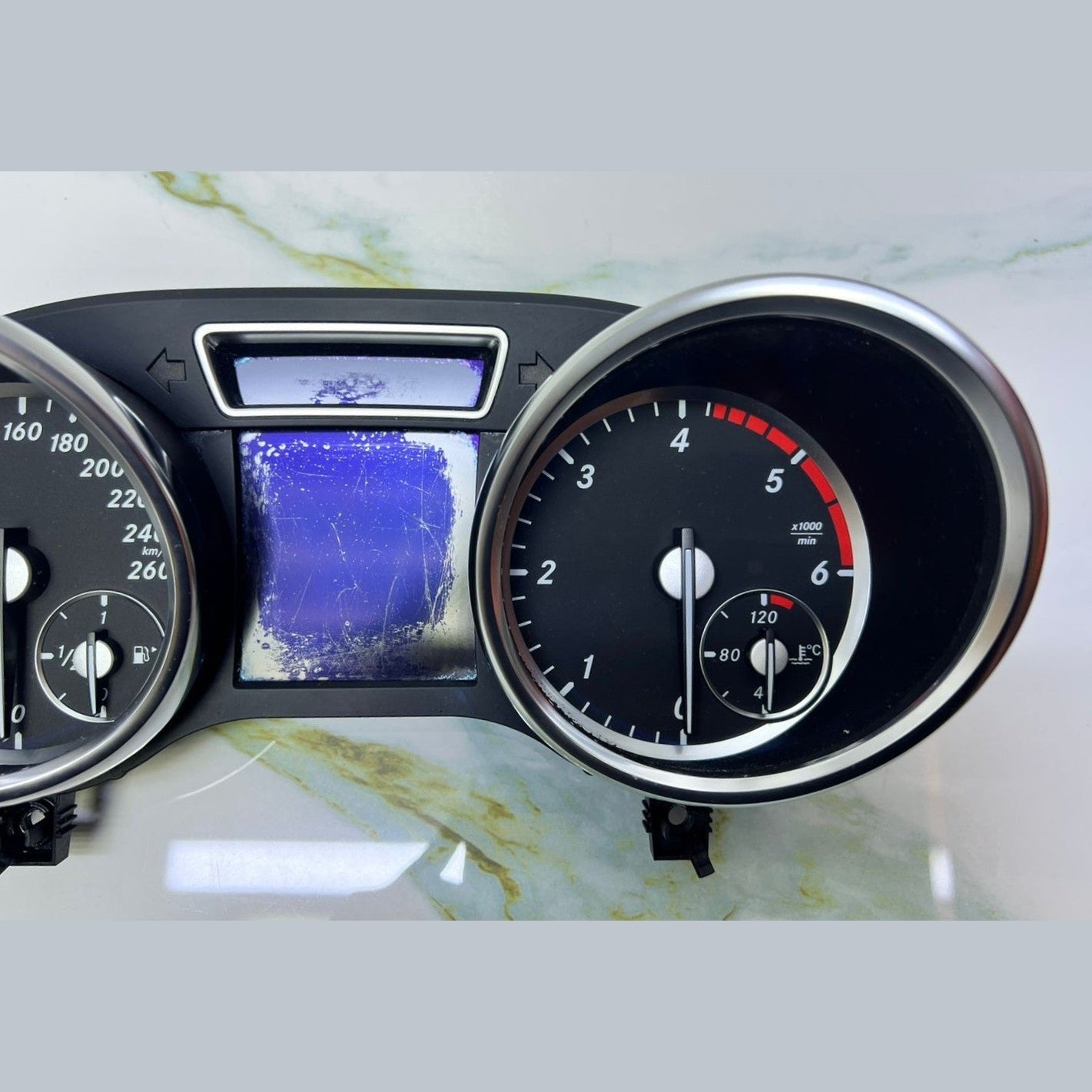 13-16 Mercedes-Benz W166 GL GLE Instrument Cluster Speedometer A166 9003906 OEM