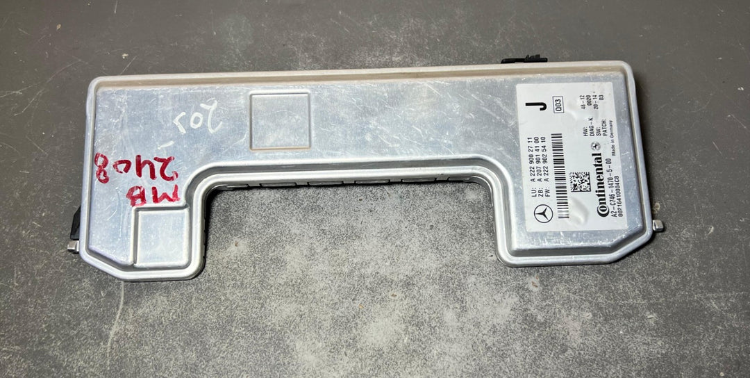 MERCEDES W222 S63 WINDSHIELD CAMERA LANE KEEP ASSIST CONTROL A222 9002711 OEM