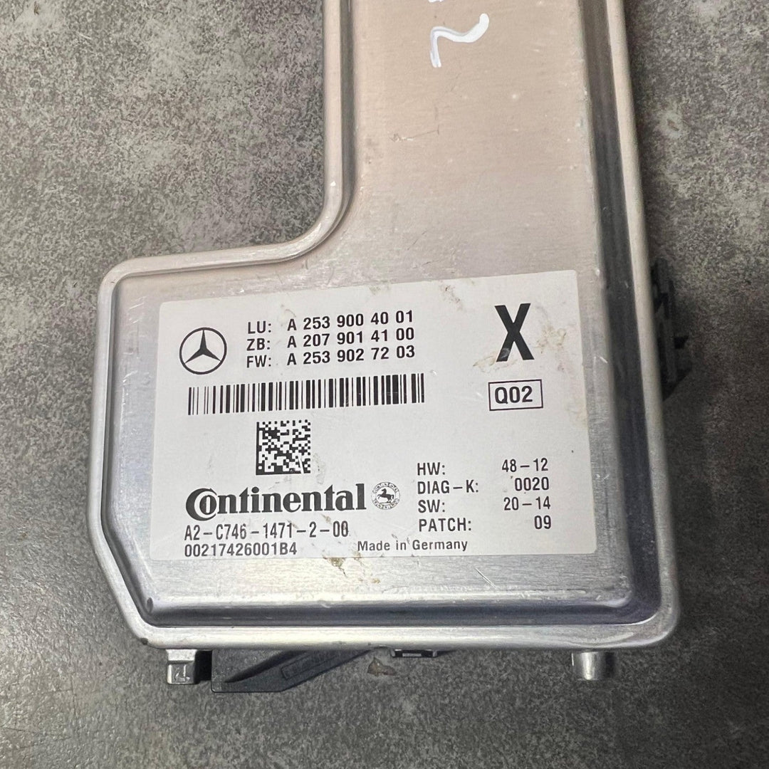 MERCEDES W253 GLC WINDSHIELD CAMERA LANE KEEP ASSIST CONTROL A253 9004001 OEM