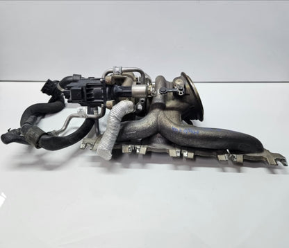 7637563-2017-2021 BMW X1 X3 F30 230i B48 Engine Turbocharger Hybrid OEM