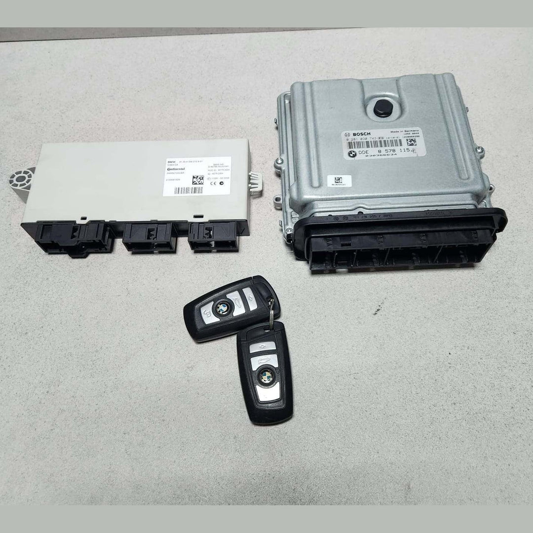 2014-2016 BMW 535d Engine Ecu 8578115 F10 F11 535d F12 F13 ECU SET DIESEL 640D