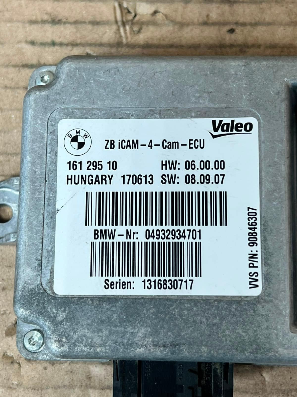 BMW X3 F25 X4 F26 X5 F15 X5M F85 Surround View Camera Control Module 9329347