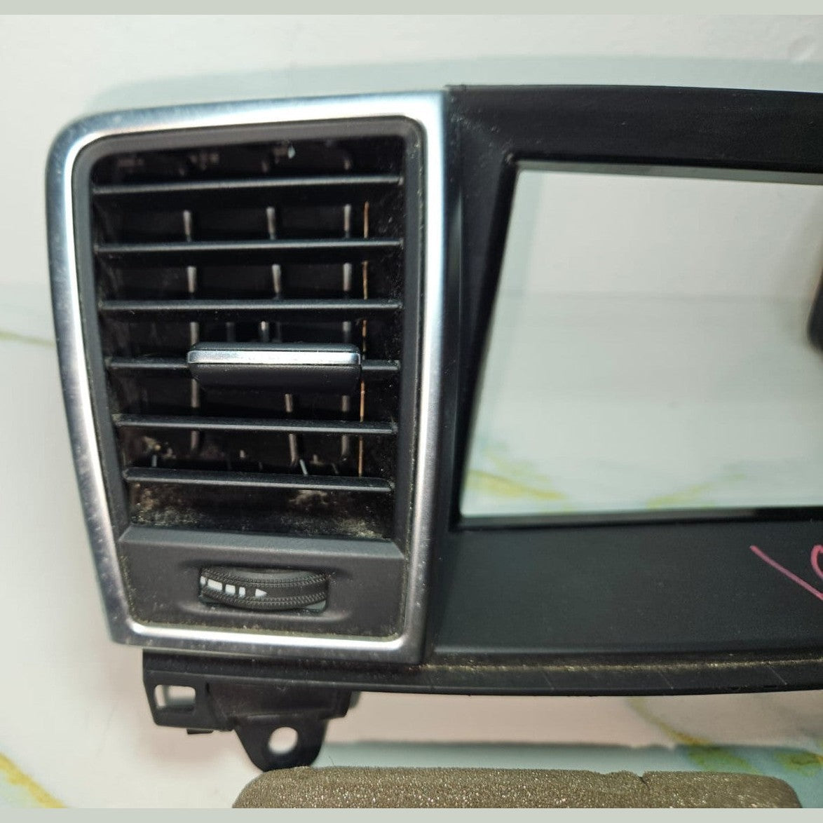 12-16 Mercedes W166 Dash Dashboard Center \ Left & Right A/C Air Bezel Trim Set