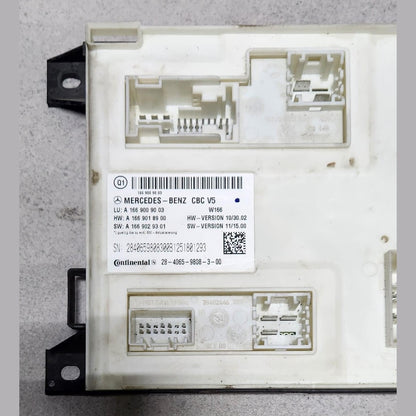 2012-2015 Mercedes-Benz ML350 Signal Acquisition Actuation Module A1669009003