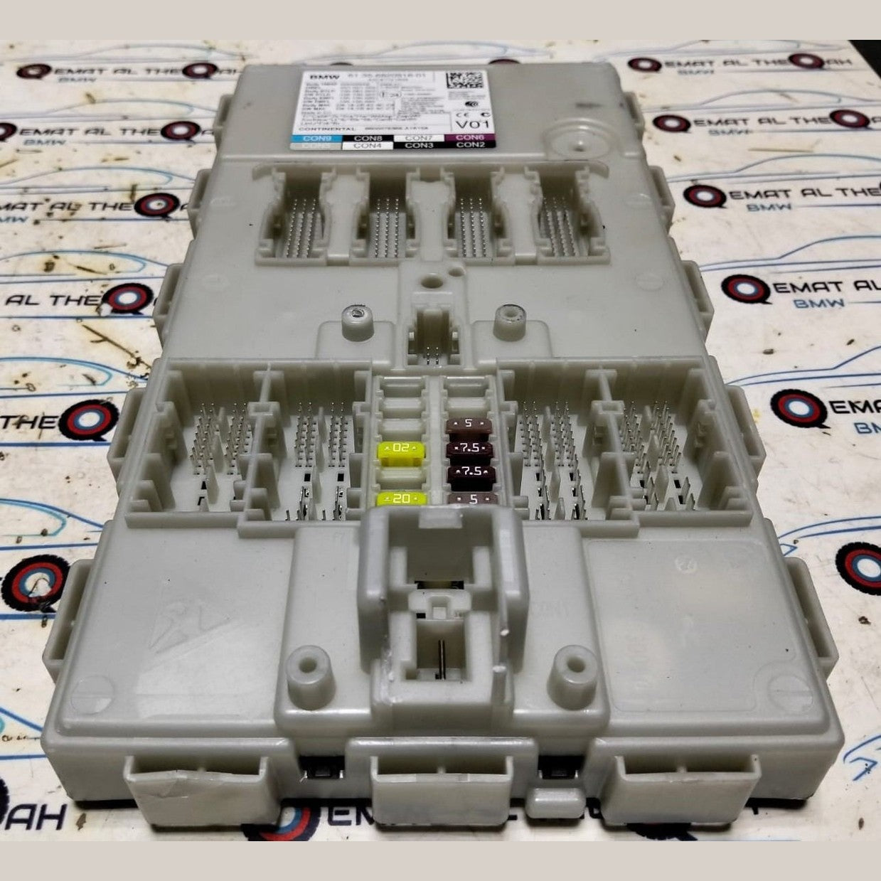 2016-2018 BMW 750 G12 750XI N63 Engine Control Module 8678936