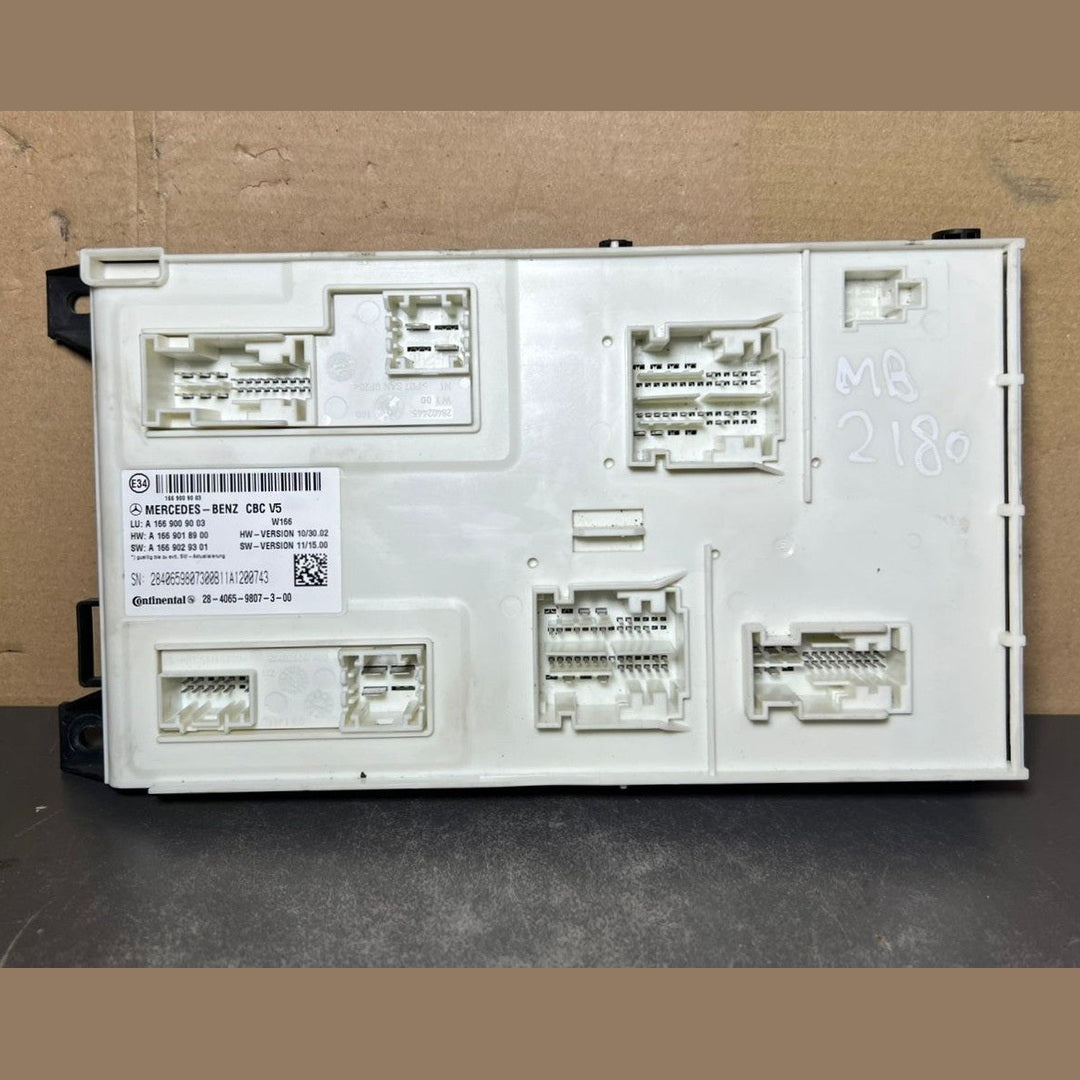 Mercedes-Benz W166 ML GL GLE Front SAM Control Module Unit A166 9009003 OEM