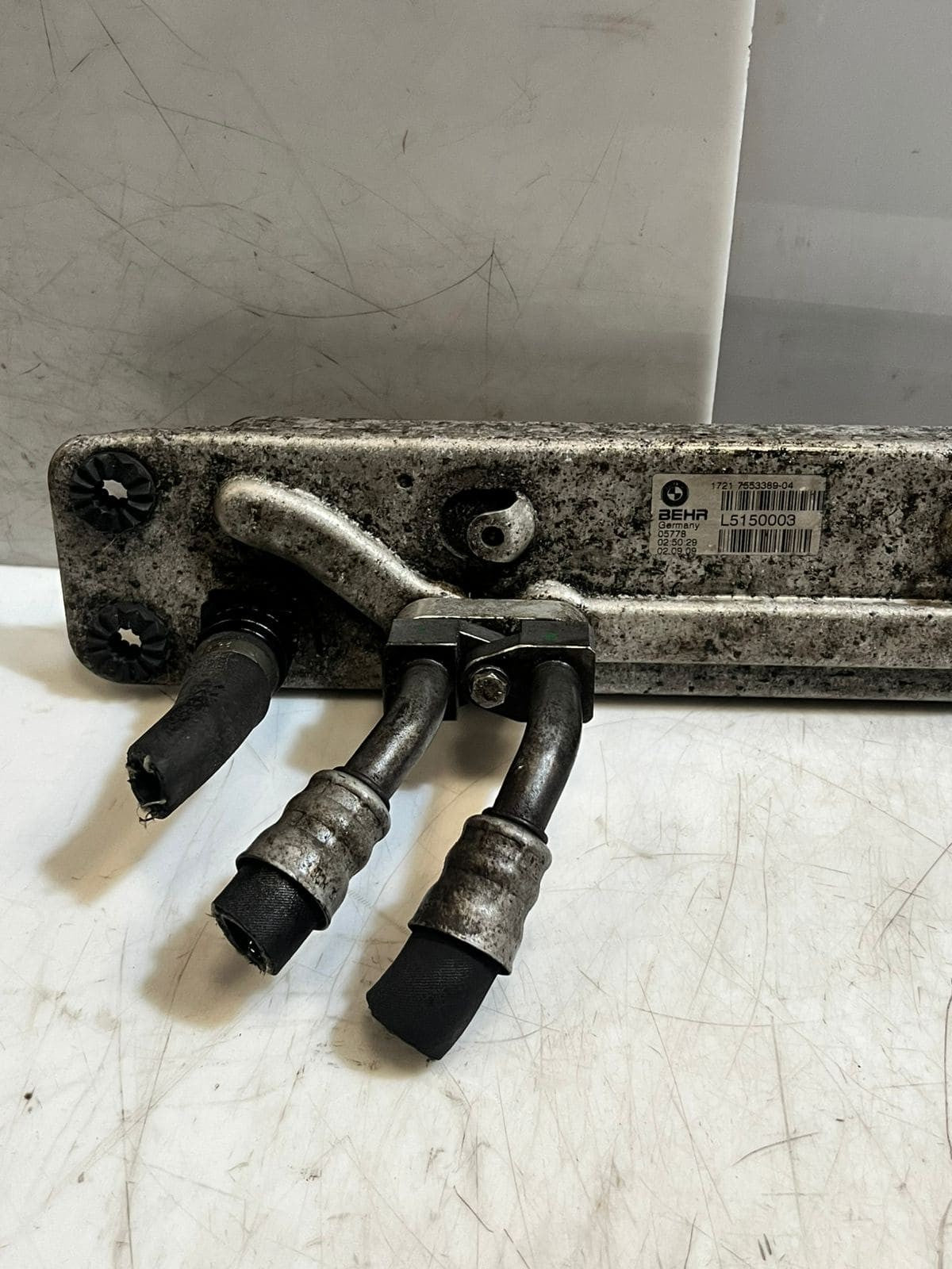 2007-2013 BMW X5 E70 E70 LCI F15 F16 E71 Transmission Oil Cooler 7553389 OEM