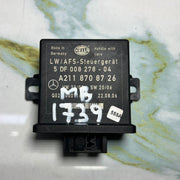 07-11 Mercedes CLS550 Headlight Control Module A2118708726 CLS C219 GL450, ML350
