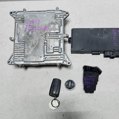 2014 BMW X1 E84 N20 Engine Control Unit ECU Set 8631727 OEM
