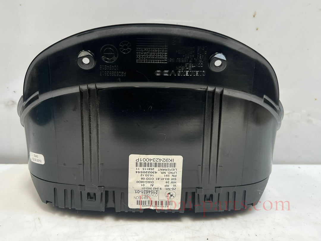 2011-2012 BMW X1 E84 Instrument Cluster SPEEDOMETER 9242340 OEM