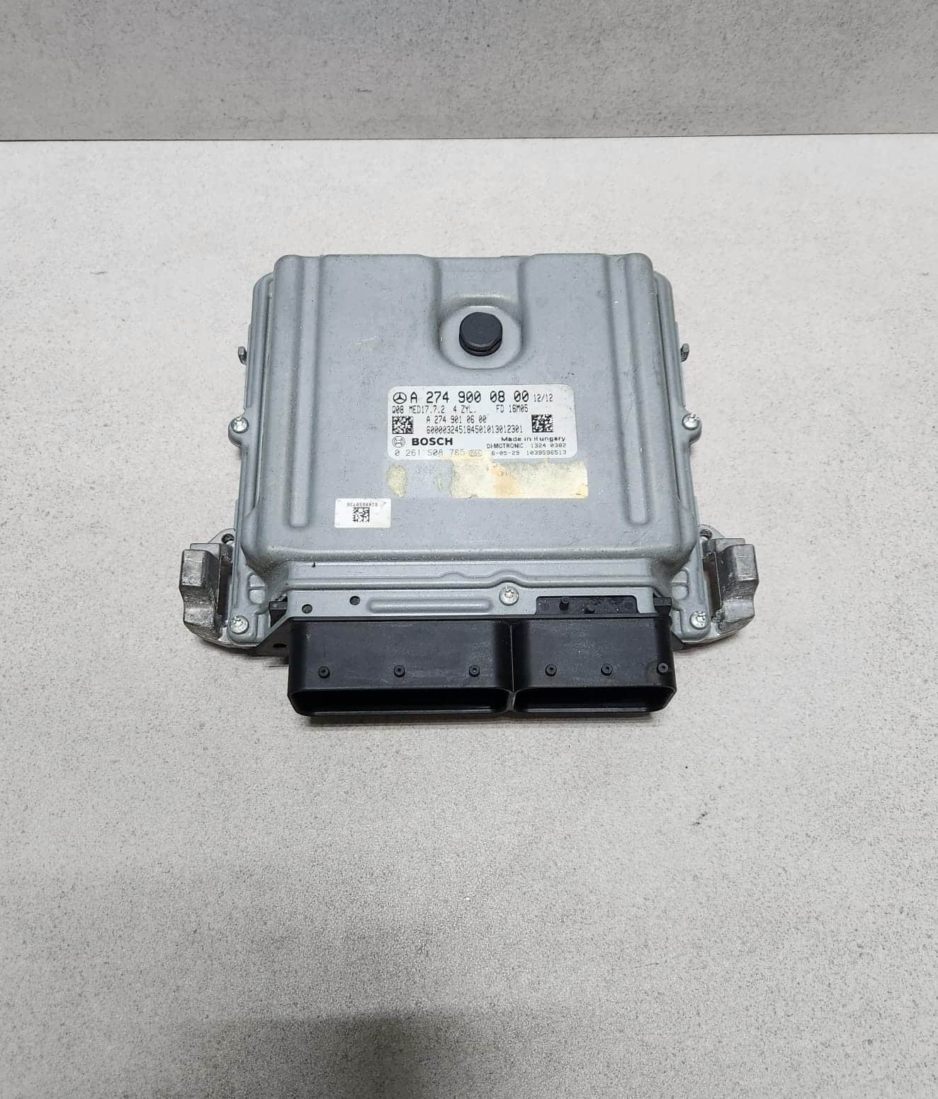 2015-2020 Mercedes-Benz C300 Engine Control Unit A2749000800 C-Class W205 GLC30 
