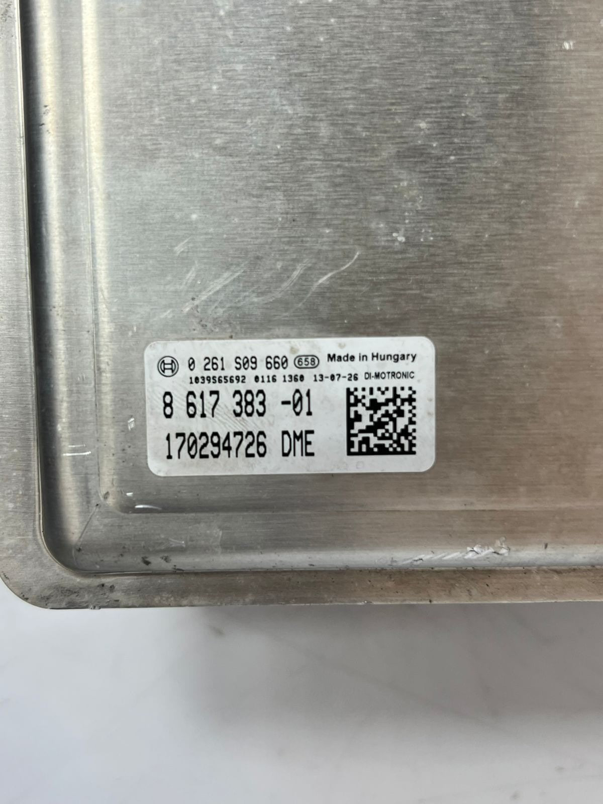 2012-2015 BMW 335i F06 N55 X3 Engine Control Module ECU ONLY 8617383 OEM