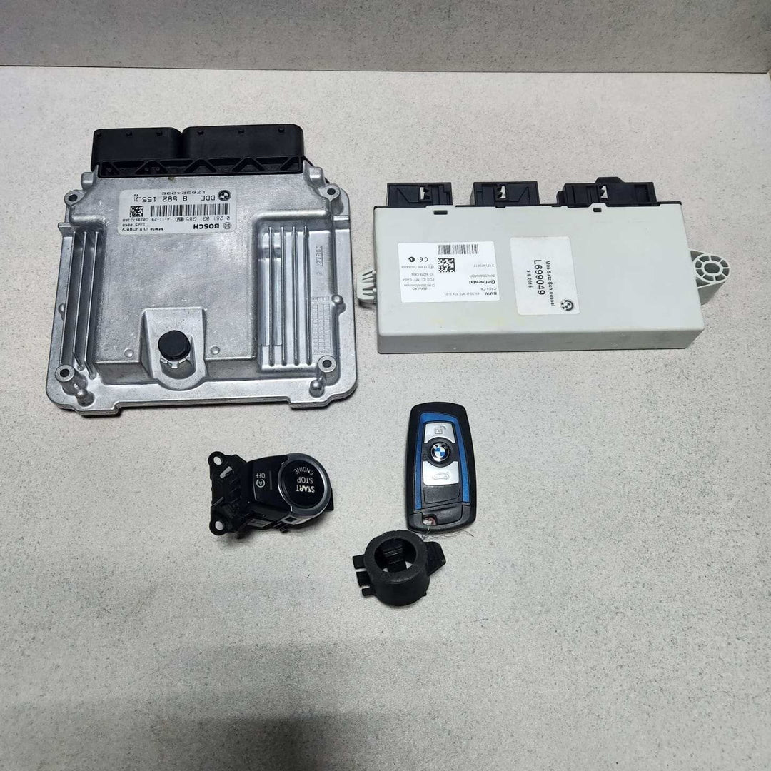 BMW Engine Control Unit 8582155 X3 F25 LCI DIESEL B47 ECU SET DIESEL