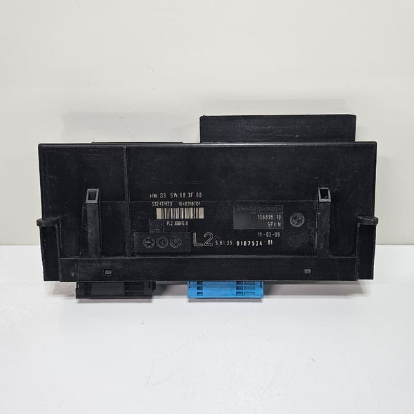 BMW 1 Series E81 E87 PL2 JBBFE 2 L2 Body Control Module ECU 9187534 OEM