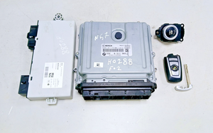 BMW 730Ld F02 2011 N57 ENGINE CONTROL UNIT ECU KIT DDE 8511983