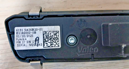 BMW Genuine 3 Series G20 Headlight Control Switch OEM 5A16B20 Light Switch