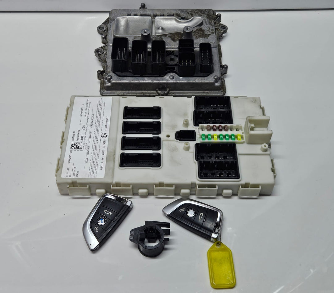 8639582-2014 BMW X5 F15 N55 RHD Engine Control Unit DME Set OEM