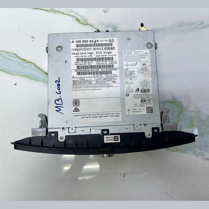 13–16 Mercedes W166 ML GL GLE Radio Audio Head Unit CD Player A166 9009519 OEM