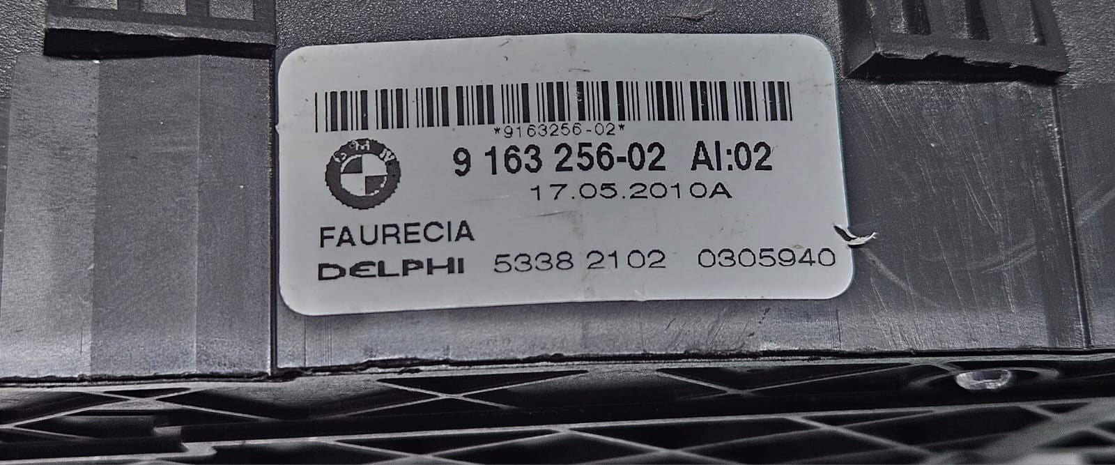 BMW F10 F11 F07 GT Front left side Seat Control Switch 9163256 OEM