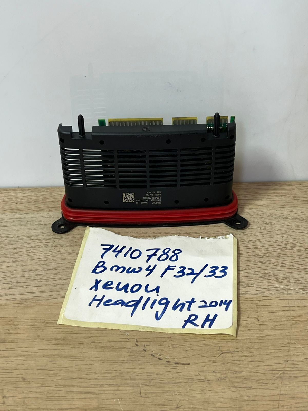 BMW F32 F33 XENON HEADLIGHT COMPUTER MODULE 2014 7410788 RHD 7316187