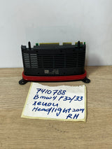BMW F32 F33 XENON HEADLIGHT COMPUTER MODULE 2014 7410788 RHD 7316187