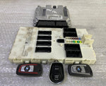 Bild in die Galerieansicht laden, OEM BMW 320d N47N F30 2013 ENGINE CONTROL UNIT ECU KIT DDE 8573259 BOSCH