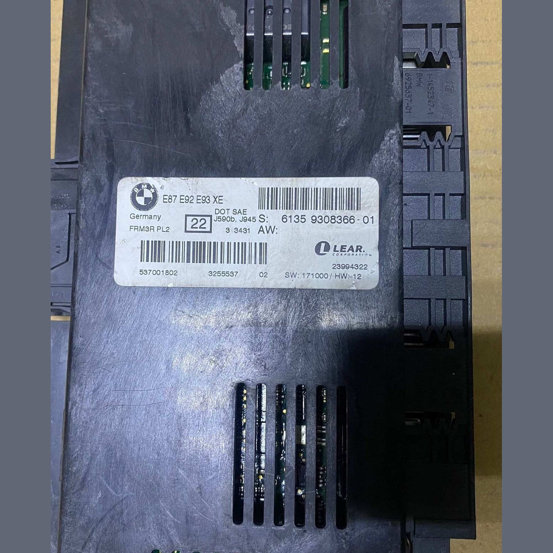 2010-2015 BMW X1 Footwell Light Control Module 9308366 X1 E84, E82, E90, E92 mod