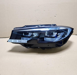Genuine 2019-2023 BMW 330i Front LEFT Headlight 9481715 G20 and G21