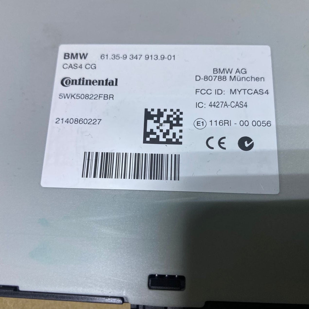 BMW Cas Control Unit Module 9347913 5 Series F10 F11 CAS 4