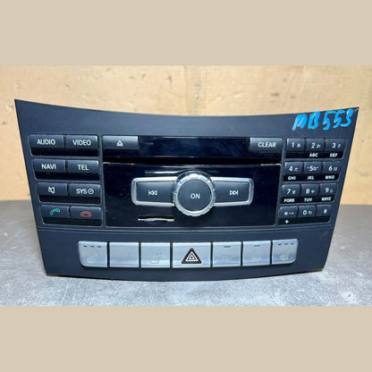 2012–2014 Mercedes-Benz W212 E-Class Head Unit CD Player A212 9005725 OEM