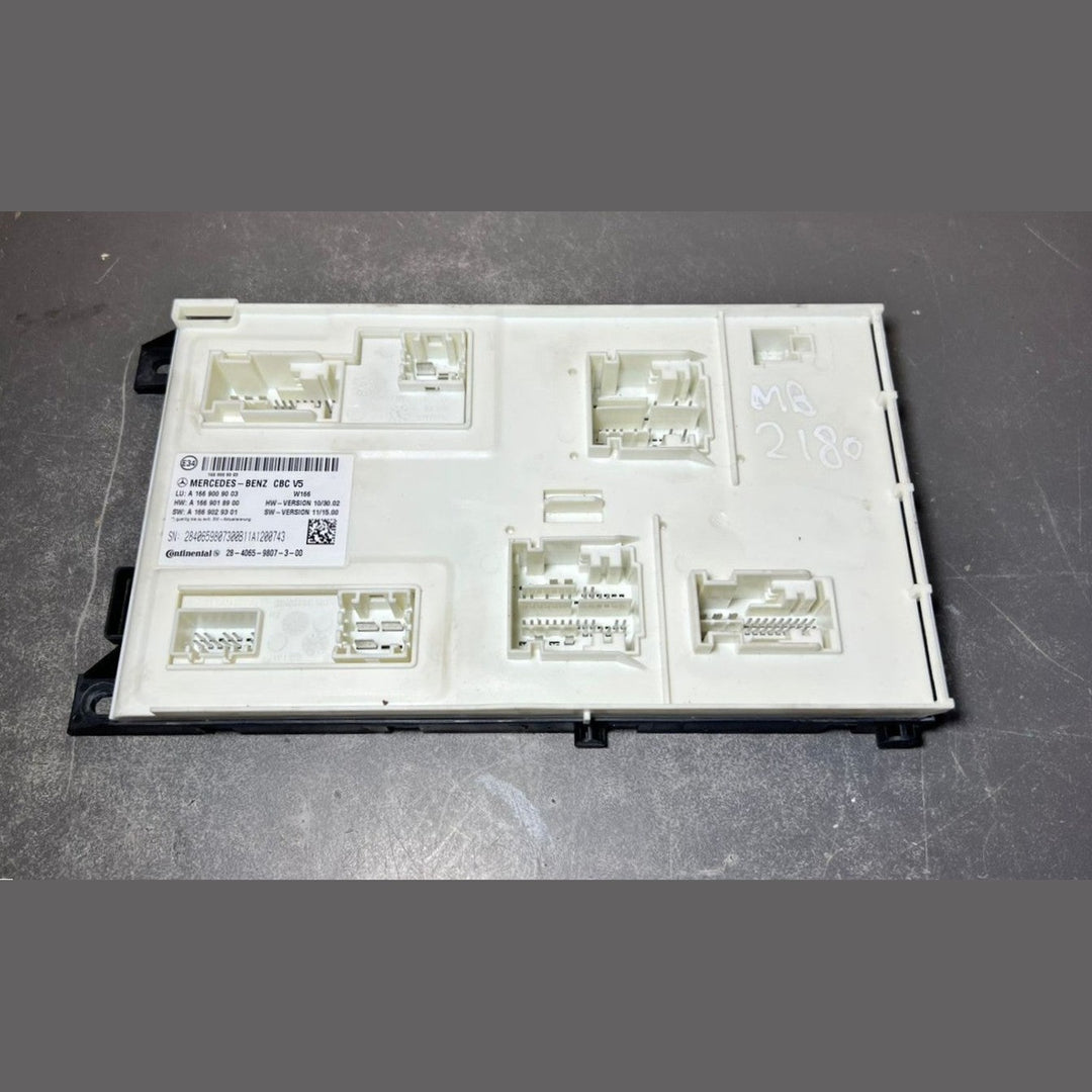 Mercedes-Benz W166 ML GL GLE Front SAM Control Module Unit A166 9009003 OEM