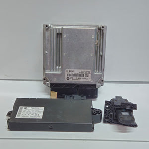 BMW X1 E84, Engine Control Module DDE ECU KEY SET 7628656 BMW X1 E84, E87, E90,