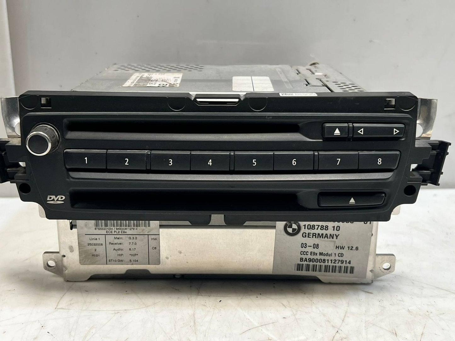 2007-2010 BMW 3 Series E90 E91 E92 E93 Navigation System SAT CD CCC 9185536 OEM
