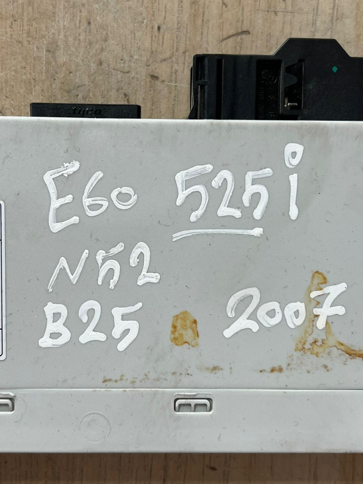2007 BMW N52 E60 B20 Engine Control Module SET DME + CAS2 + 1KEY 7561684
