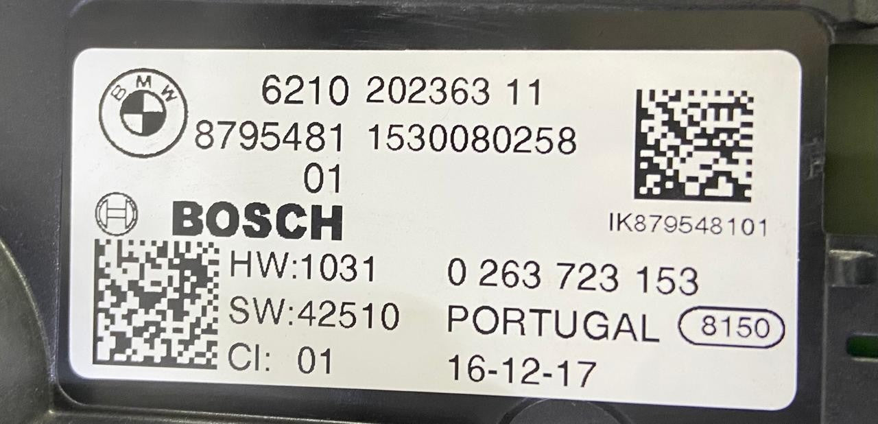 OEM BMW 5 G30 G31 2018 Diesel speedometer instrument cluster 8795481 Bosch