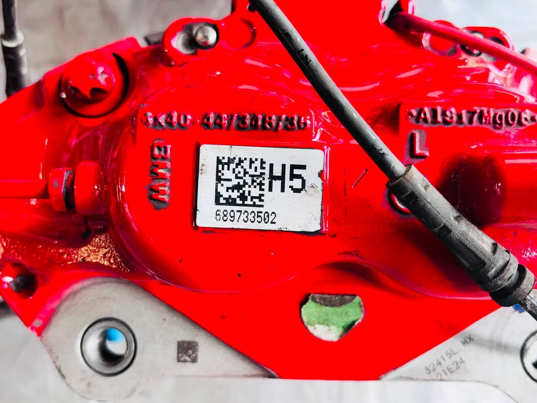 2018-2023 BMW X4 Brake Calipers Set RED MSPORT 689733602 X3 G01 M40i and X4 G02